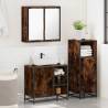 3 Piece Smoked Oak Bathroom Furniture Set | Durable & Stylish