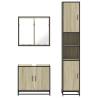 4 Piece Bathroom Furniture Set in Sonoma Oak | Hipomarket