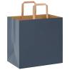 250 Blue Paper Bags with Handles - Eco-Friendly | HipoMarket