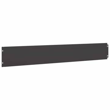 Lawn Edgings 10 pcs Black 15x103 cm Cold-rolled Steel - HIPO Market