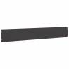 Lawn Edgings 10 pcs Black 15x103 cm Cold-rolled Steel - HIPO Market