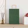 Eco-Friendly Green Paper Bags with Handles - 50 Pcs