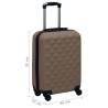 Hardcase Trolley Brown ABS - Durable & Stylish Luggage