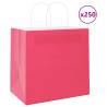  Paper Bags 250 pcs with Handles Pink 54x15x49 cm Colour pink Size 54 x 15 x 49 cm Quantity in Package 250 