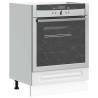  Oven Cabinet Kalmar White Engineered Wood Colour white Quantity in Package 1 Model oven cabinet 60 cm Number of 