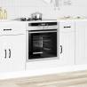 Oven Cabinet Kalmar White Engineered Wood - Stylish Storage