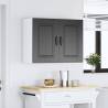 Kalmar Black Kitchen Wall Cabinet | Stylish Storage Solution