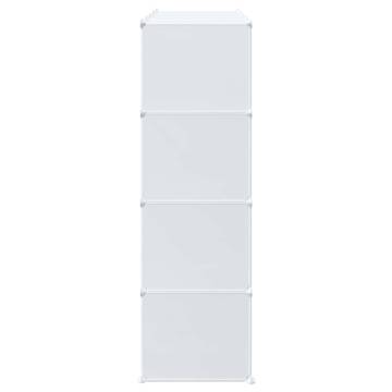 Storage Cube Organiser with 16 Cubes and Hanging Rods - HipoMarket