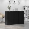 Reception Desk Black Oak - Stylish & Durable 155x50 cm