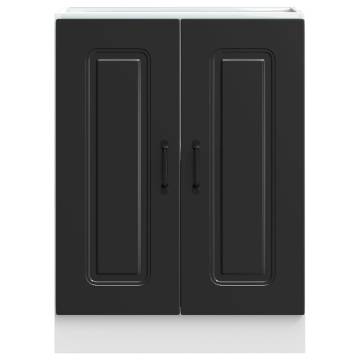 Sink Base Cabinet Kalmar Black - Efficient Kitchen Storage