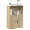  Bookcase Sonoma Oak 60x24x85 cm Engineered Wood Colour sonoma oak Quantity in Package 1 Height 85 cm 