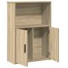 Bookcase Sonoma Oak - Stylish & Durable Engineered Wood