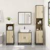 3 Piece Bathroom Furniture Set - Sonoma Oak Style | HipoMarket