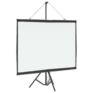 72 Inch Tripod Projection Screen | Portable & Versatile Use