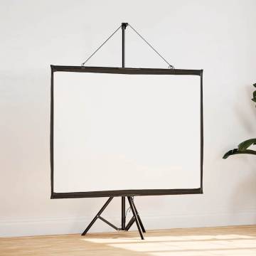 72 Inch Tripod Projection Screen | Portable & Versatile Use