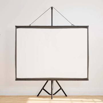 72 Inch Tripod Projection Screen | Portable & Versatile Use