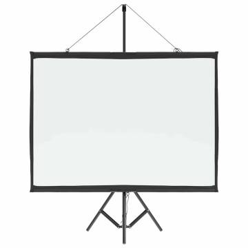 72 Inch Tripod Projection Screen | Portable & Versatile Use