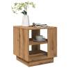  Coffee Table Artisan Oak 40x40x43 cm Engineered Wood Colour artisan oak Size 40 x 40 x 43 cm Quantity in Package 1 