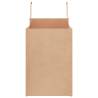 50 Brown Paper Bags with Handles - Eco-Friendly & Durable