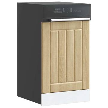 Lucca Sonoma Oak Dishwasher Panel - Durable Engineered Wood