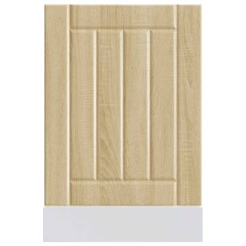 Lucca Sonoma Oak Dishwasher Panel - Durable Engineered Wood