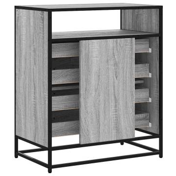 Drawer Cabinet Grey Sonoma - Stylish & Durable Storage Solution