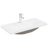 Stylish Bathroom Sink Cabinet with Basin & Faucet - Concrete Grey