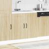 Sink Base Cabinet Kalmar Sonoma Oak - Durable & Stylish