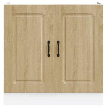 Sink Base Cabinet Kalmar Sonoma Oak - Durable & Stylish