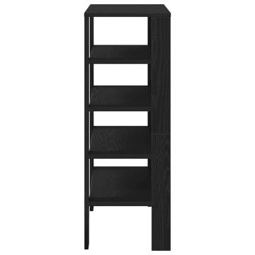 Shoe Rack Black 61x32x87.5 cm - Stylish & Durable Storage