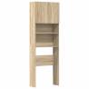 Washing Machine Cabinet Sonoma Oak - 64x24x190 cm