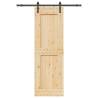  Sliding Door with Hardware Set 70x210 cm Solid Wood Pine Size 70 x 210 cm (152.5 cm) Quantity in Package 1 Model square 