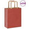  Paper Bags 250 pcs with Handles Red 18x8x22 cm Colour red Size 18 x 8 x 22 cm Quantity in Package 250 