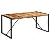 Rustic Solid Mango Wood Dining Table - 175x90 cm