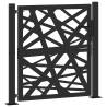 Garden Gate Black 105x105 cm | Stylish Steel Design