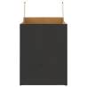 250 Black Kraft Paper Bags with Handles - Durable & Eco-Friendly