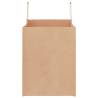 Eco-Friendly Paper Bags with Handles - 250 pcs - Brown