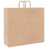 50 Paper Bags with Handles - Durable & Eco-Friendly Choice