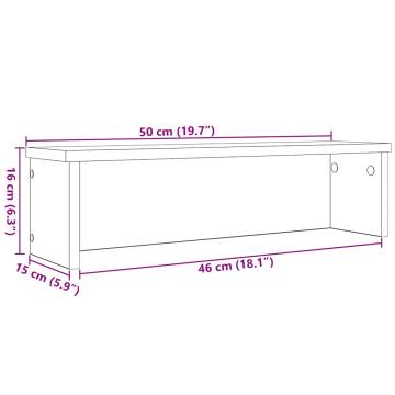 Kitchen Rack Stackable Sonoma Oak - Organize Your Space