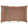 Brown Paper Bags with Handles - 50 pcs, 26x17x25 cm