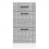 Lucca Grey Kitchen Base Cabinet | Durable Engineered Wood