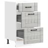 Lucca Grey Kitchen Base Cabinet | Durable Engineered Wood