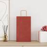 Red Paper Bags 50 pcs with Handles - Eco-Friendly & Durable