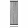 Stylish Grey Sonoma Book Cabinet - Durable Storage Solution