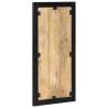 Coat Rack 40x2x80 cm - Solid Rough Mango Wood | Hipo Market