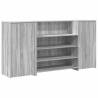 Reception Desk Grey Sonoma - Stylish & Functional Design