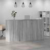 Reception Desk Grey Sonoma - Stylish & Functional Design