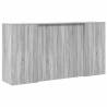 Reception Desk Grey Sonoma - Stylish & Functional Design