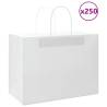  Paper Bags 250 pcs with Handles White 32x17x25 cm Colour white Size 32 x 17 x 25 cm Quantity in Package 250 