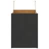 50 Pack Black Paper Bags with Handles - Eco-Friendly & Durable